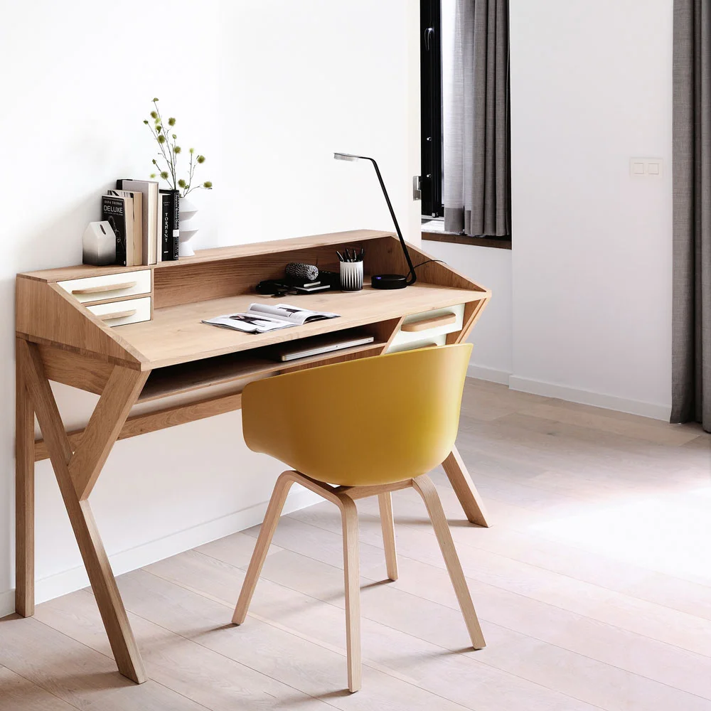 Wood Desk Ethnicraft | EWF Modern Furniture Store | Portland Oregon